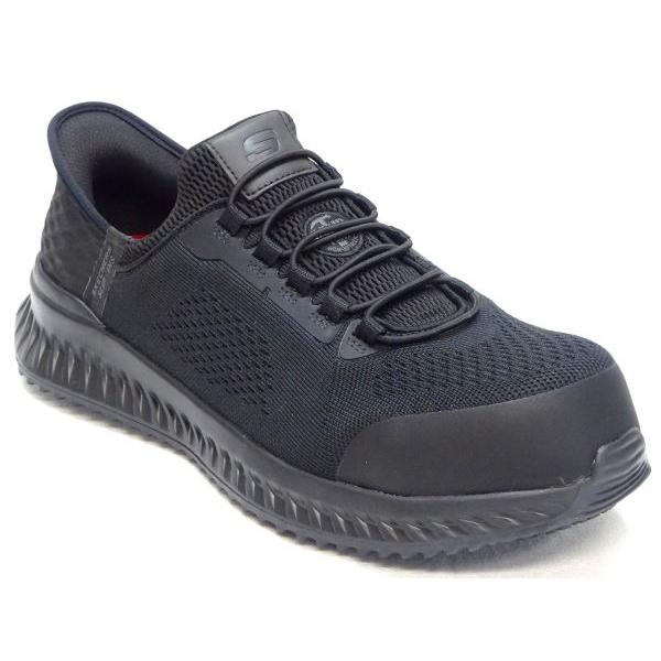 us 14 (32cm) スケッチャーズ【安全靴】 TILIDO-FLETCHIT 【WIDE】 200206-BLK K13 ブラック/ブラック スケッチャーズ  big-b