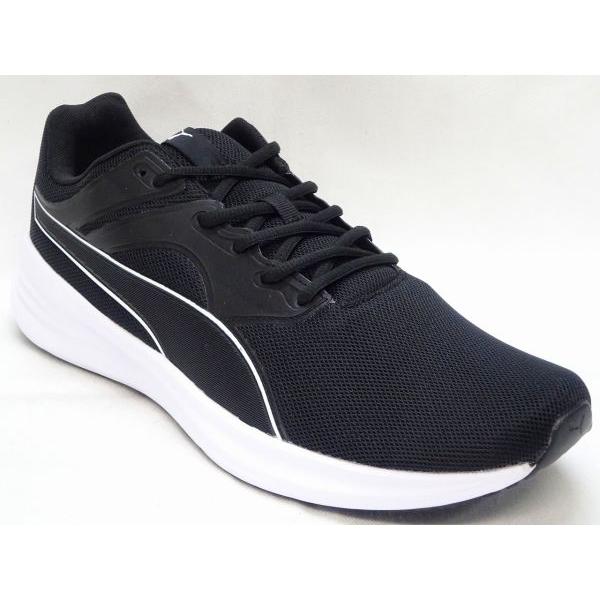 us 13 (31cm) PUMA TRANSPORT 377028-01 ブラック/ホワイト プーマ  big-b