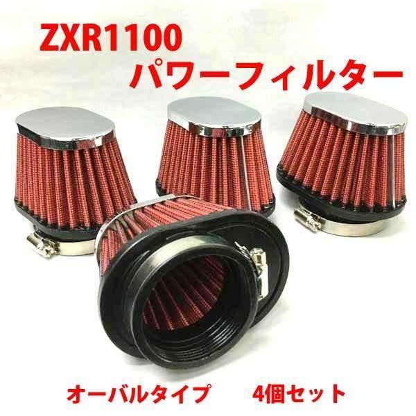 ZRX1100 パワーフィルター4個セット 新品 : pf54-24 : BIG BEAT  