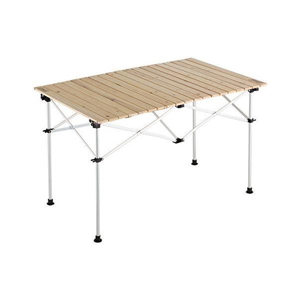 Coleman ナチュラルウッドロールテーブル