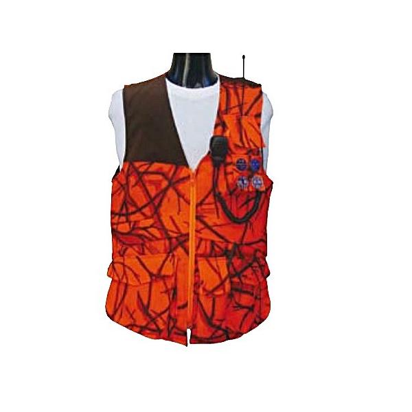 CHARME (シャルム) H-1300 トランシーバー ベスト タイプ 6 蛍光カモ柄