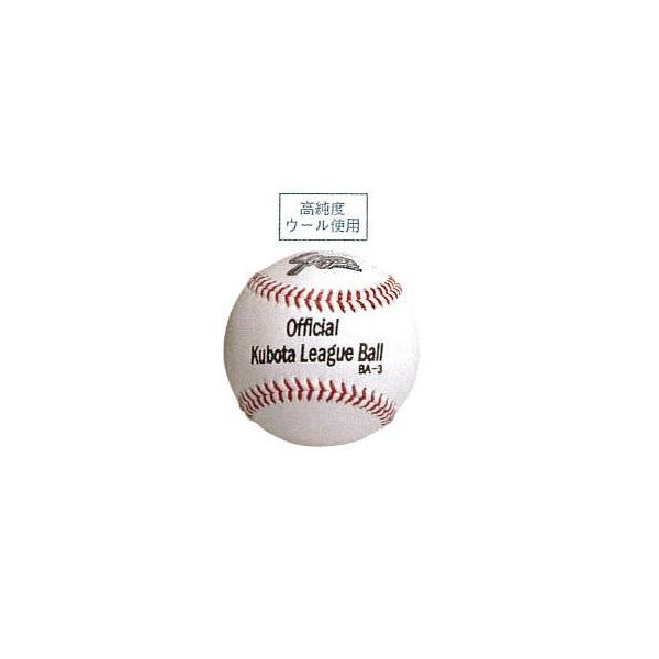 クボタスラッガー　野球硬式ボール　高校試合球　甲子園大会使用球（1ダース）　BA-3　
