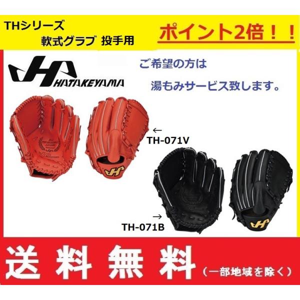 HATAKEYAMA　ハタケヤマ　THシリーズ  軟式用グラブ　投手用　TH-071