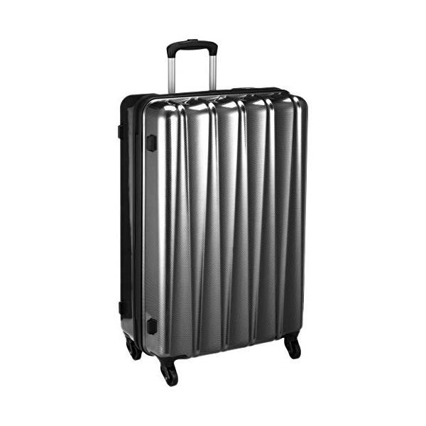 ビバーシェ スーツケース ファスナー ＴＳＡロック レインカバー付き 83L 72 cm 4.5kg YZ-H-L チャコール
