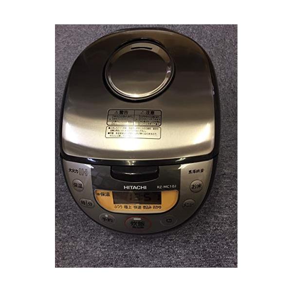 極上炊き黒厚鉄釜 日立 IHジャー炊飯器 RZ-MC10J(S) : ビッグ 極上炊き黒厚鉄釜 日立 IHジャー炊飯器 RZ-MC10J(S) : ビッグ
