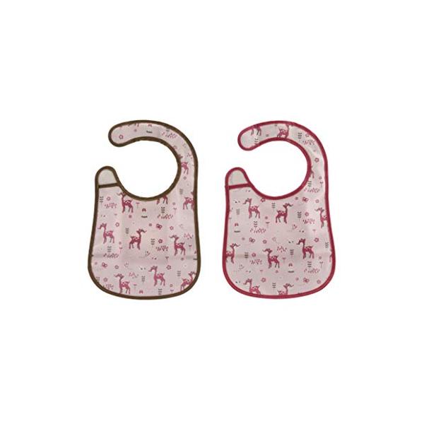 他サイト： リッチェル おでかけランチくん お食事スタイ 2枚入 ピンクの商品画像