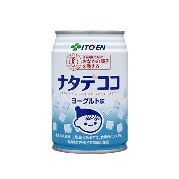 チチヤス [トクホ]伊藤園 ナタデココ ヨーグルト味 (缶) 280g×24本