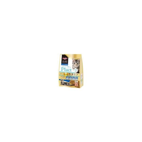 ペティオ (Petio) プラクト キャット ドライフード 幼猫?成猫用 フィッシュミックス味 1.2Kg 400g×3袋 乳酸菌 プラズマ乳酸菌