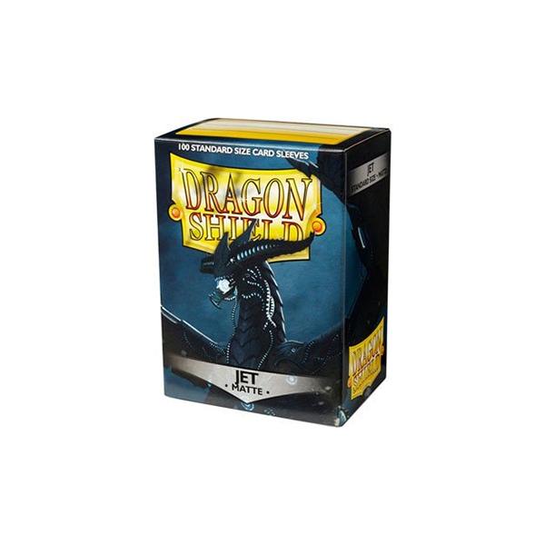 ドラゴンシールド マット スタンダードサイズ ジェット（100枚入）