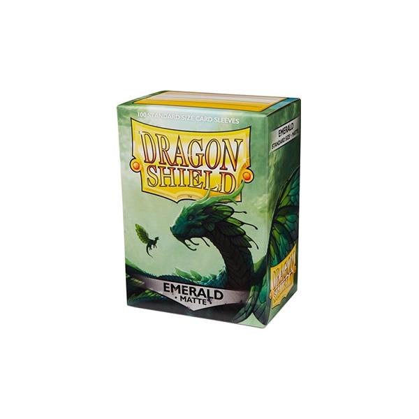 ドラゴンシールド マット スタンダードサイズ エメラルド（100枚入）