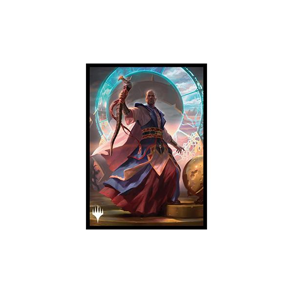マジック：ザ・ギャザリング プレイヤーズカードスリーブ MTGS-180 『イニストラード：真夜中の狩り』 《日没を遅らせる者、テフェリー》（80枚入）
