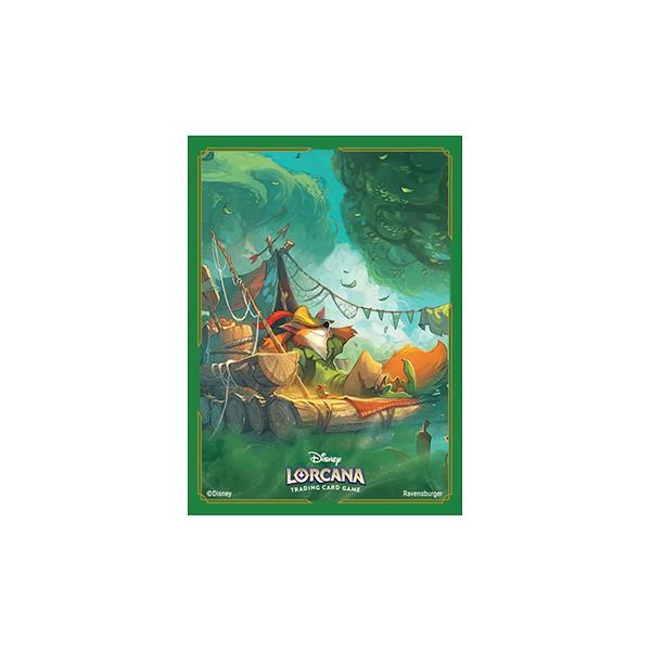 ディズニー・ロルカナ・TCG 日本語版 公式カードスリーブ 「ロビン・フッド 明日の義賊」（65枚入）