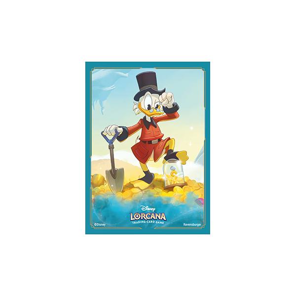 ディズニー・ロルカナ・TCG 日本語版 公式カードスリーブ 「スクルージ・マクダック 世界一の金持ちアヒル」（65枚入）