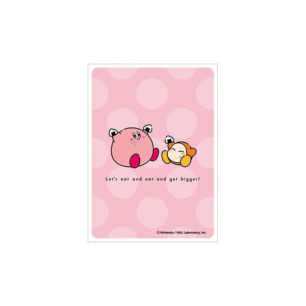 キャラクタースリーブ カービィ play with ワドルディ いただきまーす！（まんぷく） （EN-1499）（65枚入）