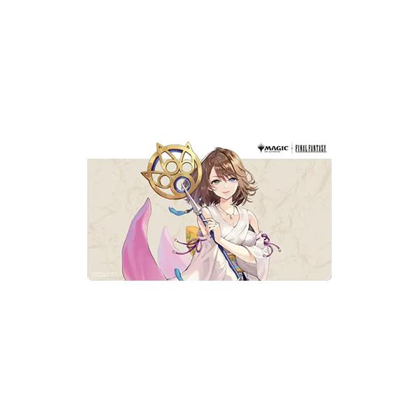 マジック：ザ・ギャザリング――FINAL FANTASY プレイヤーズラバーマット MFR-06 「キャラクター」ボーダーレス版 《大召喚士、ユウナ》