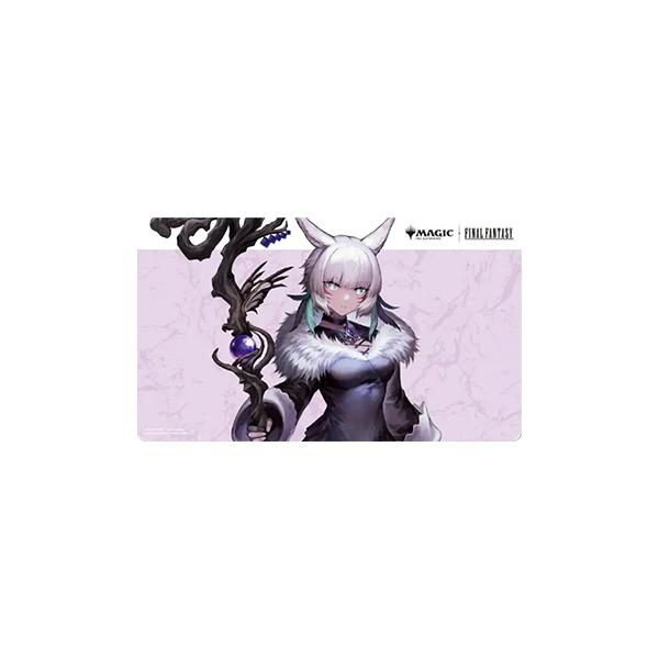 マジック：ザ・ギャザリング――FINAL FANTASY プレイヤーズラバーマット MFR-07 「キャラクター」ボーダーレス版 《魔女、ヤ・シュトラ・ルル》