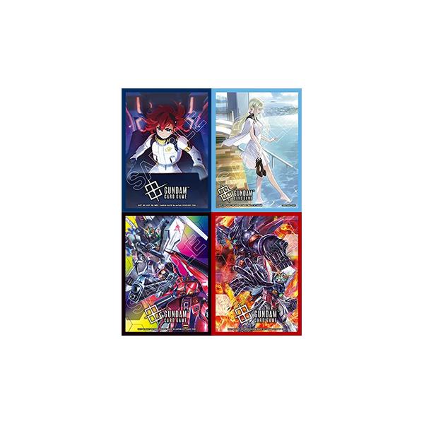 ガンダムカードゲーム オフィシャルカードスリーブ02 4種セット