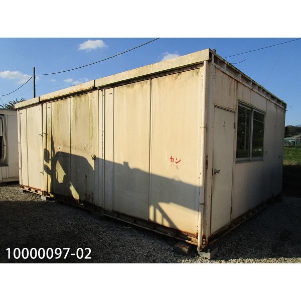 中古ユニットハウス 中古プレハブ 4 7m 3連棟 9 3坪 18 7帖 30 9平米 中古コンテナ 事務所 倉庫 物置 02 02 ビッグ10 ヤフーショップ 通販 Yahoo ショッピング