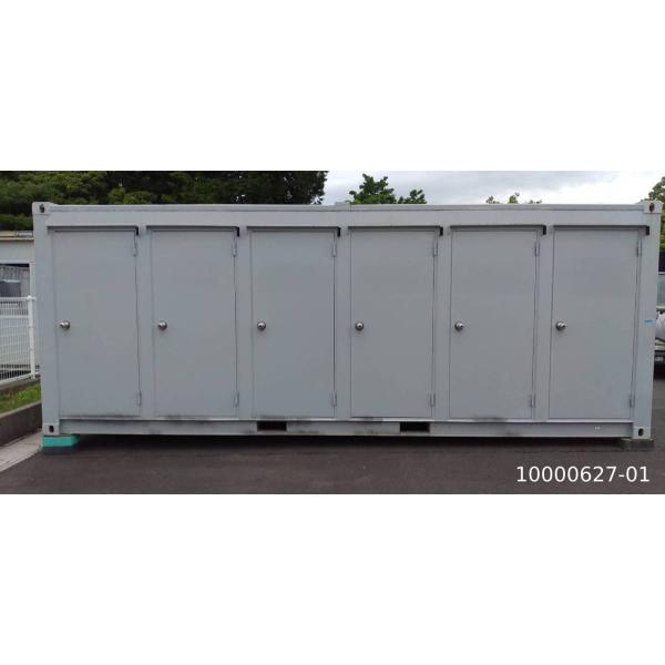 中古コンテナ 6m 6ドアコンテナ 4.0坪 8.1帖 13.8平米 中古プレハブ