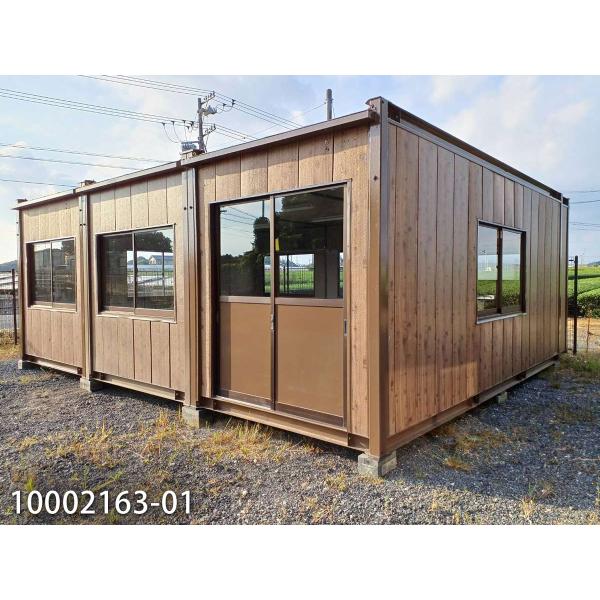 中古ユニットハウス 中古プレハブ 中古コンテナ 5.6m 3連棟 キッチン付
