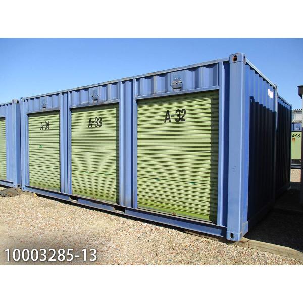☆お取引決まりました☆中古コンテナ.プレハブ.倉庫20フィート 20ft コンテナ 3シャッター 中古 4.4坪 8.9畳 14.7平米 中古ユニット