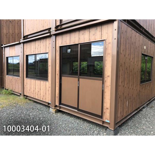 5.6m 3連棟 ユニットハウス 中古 11.8坪 23.7畳 39.1平米 プレハブ