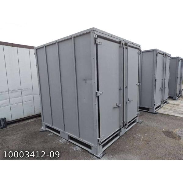 中古2mサイコロコンテナ 1.2坪 2.4帖 4平米 スーパーハウス バイク