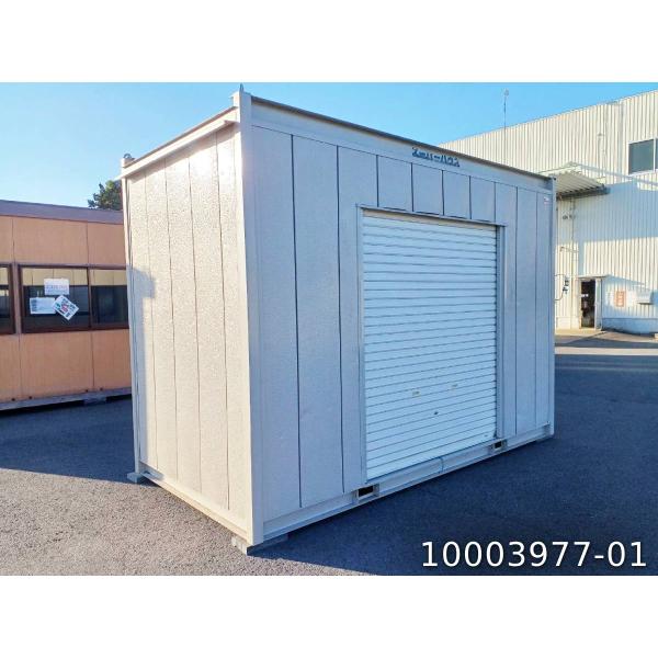 3.6m 2坪 ユニットハウス 中古 シャッター付 4.1畳 6.8平米 中古 3.6m 2坪 ユニットハウス 中古 シャッター付 4.1畳 6.8平米 中古