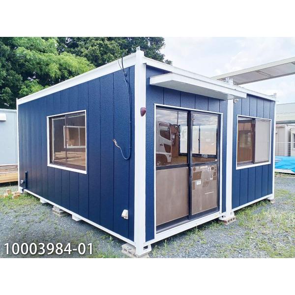 5.5m 7.6坪 2連棟トイレ・シンク付き ユニットハウス 中古 15.2畳 25.1
