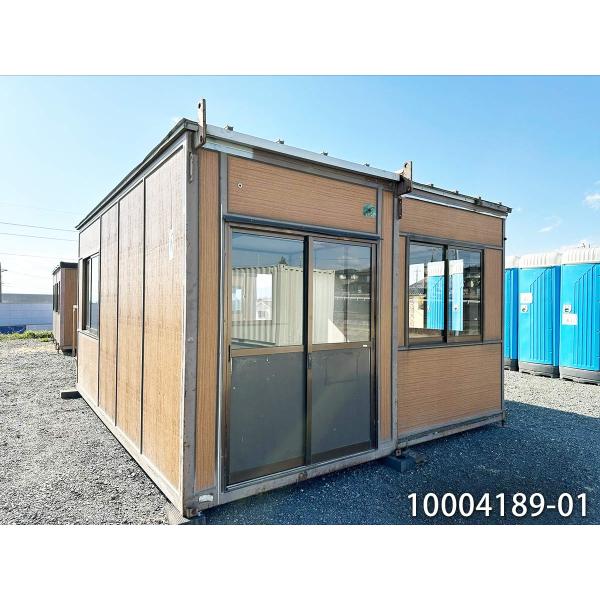 中古ユニットハウス 4.7m 5.5坪 組立式 11畳 18.2平米 中古プレハブ