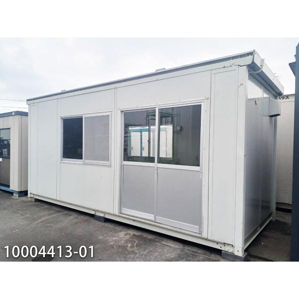 スーパーハウス(中古) 5.7m 4.1坪 ユニットハウス 中古 8.1畳 13.4平米 中古プレハブ 中古