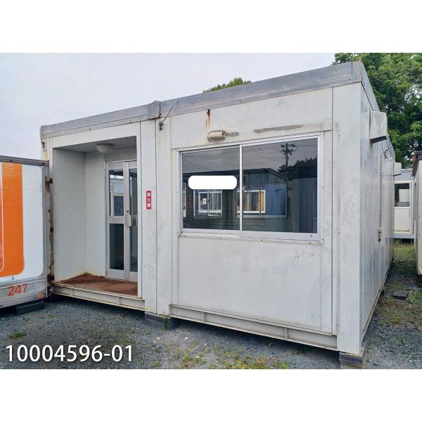 中古ユニットハウス 中古プレハブ 中古コンテナ 6.4m 2連棟 9.3坪 18.5