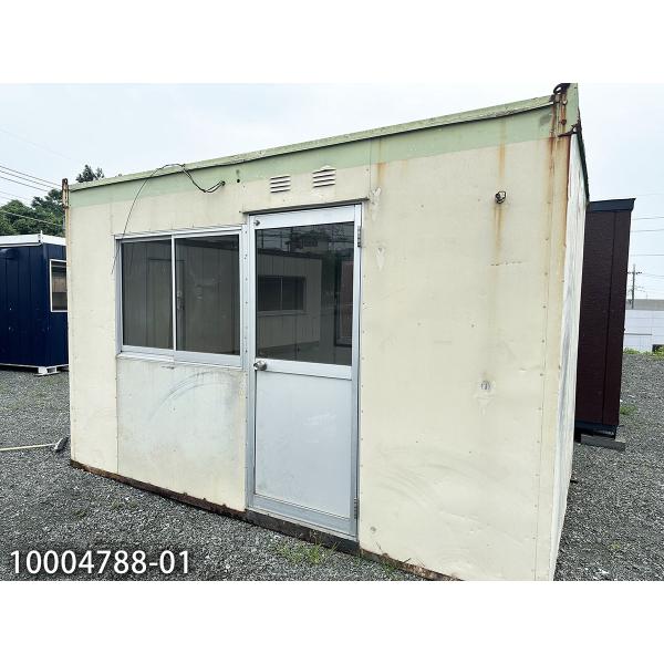 3.7m 2.2坪 ユニットハウス 中古 4.4畳 7.3平米 中古プレハブ 3.7m 2.2坪 ユニットハウス 中古 4.4畳 7.3平米 中古プレハブ