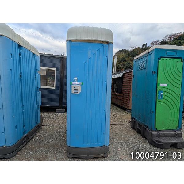 仮設トイレ 中古 和式タイプ 汲取り式 1.6m 0.4坪 0.8畳 1.3平米