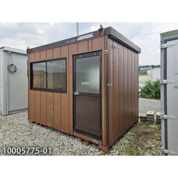3m 2坪 ユニットハウス 中古 4畳 6.6平米 タイニーハウス 休憩所 簡易 