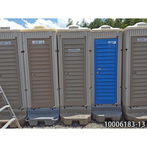 仮設トイレ 和式 汲み取り式 中古 0.4坪 0.8畳 1.4平米 ポータブル