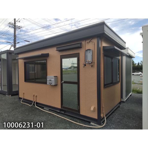値下げ！スーパーハウス かなり大きいサイズ 4.6m 3.2坪 ユニットハウス 中古 6.3畳 10.5平米 スーパーハウス 休憩