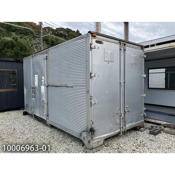 4.5m トラックコンテナ 中古 3坪 5.9畳 9.8平米 中古コンテナ コンテナ 