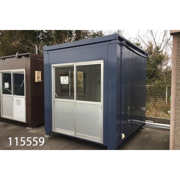 コンテナハウス 2坪 ユニットハウス 事務所 倉庫 インボイス対応【美品】 コンテナハウス 2坪 ユニットハウス 事務所 倉庫 インボイス対応