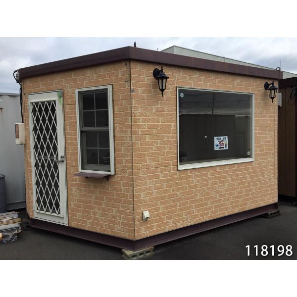 中古ユニットハウス 4.1m 2.9坪 5.7帖 9.4平米 レンガ調キッチン 中古ユニットハウス 4.1m 2.9坪 5.7帖 9.4平米 レンガ調キッチン