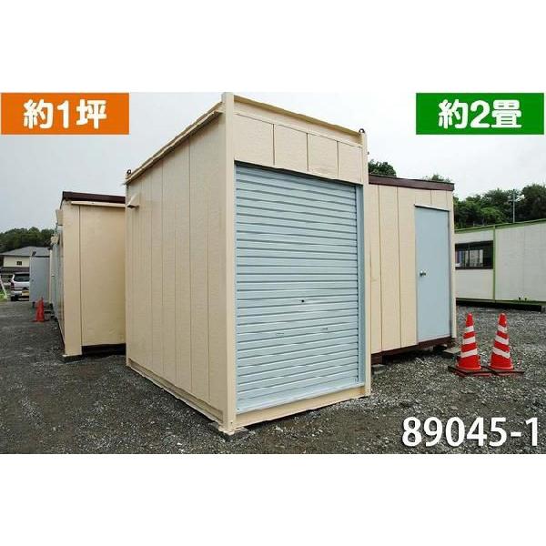 中古ユニットハウス・コンテナ バイクの保管や趣味の工作室に最適な