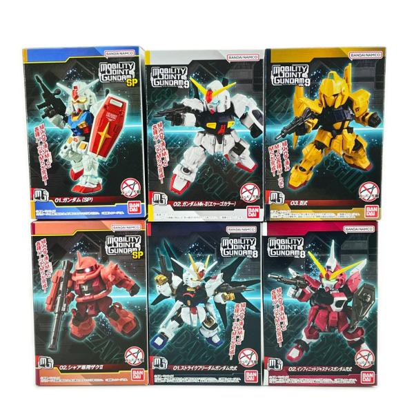 まとめ売り専用② 未使用 BANDAI MOBILITY JOINT GUNDAM フィギュア 6点まとめ売り