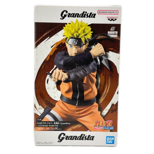 未使用 BANPRESTO Grandista NARUTO-ナルト- 疾風伝 -UZUMAKI NARUTO