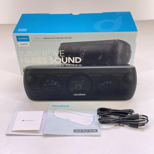 【良品・動作確認済】Anker Soundcore Motion+ スピーカー Anker（アンカー） Soundcore Motion+ スピーカー ブラック 防水 重