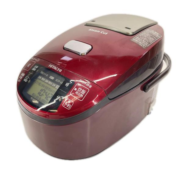 HITACHI 日立 5.5合炊き 炊飯器 RZ-KV100K メタリックレッド