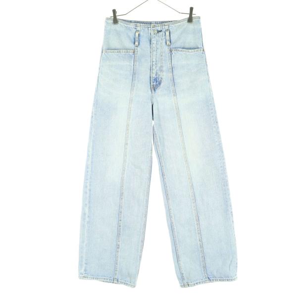 MOUSSY マウジー デニムパンツ ブルー レディース 古着 中古