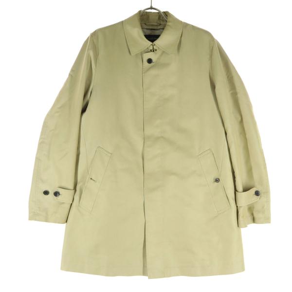 NEWYORKER ニューヨーカー 長袖 トレンチコート M ベージュ メンズ 古着 中古