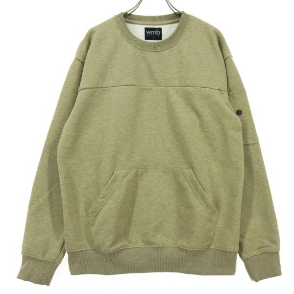 美品 WORKMAN FieldCore フィールドコア ワークマン 長袖 トレーナー Ｍ ブラウン系 メンズ 古着 中古