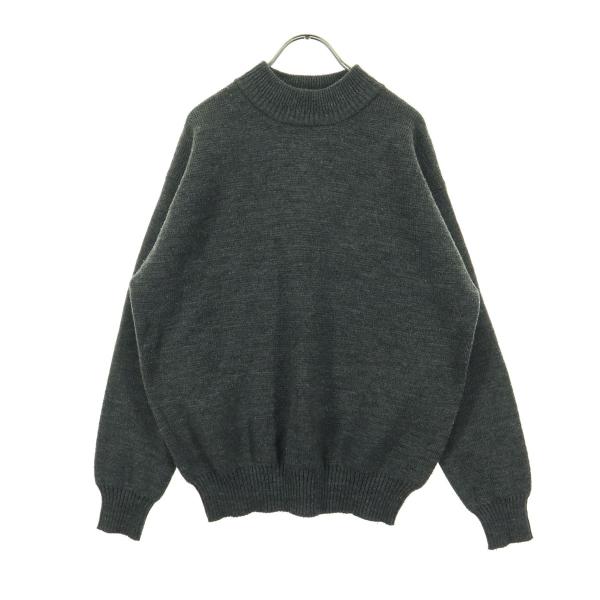 niko and... ニコアンド 長袖 ハイネック ニット 3 グレー メンズ 古着 中古