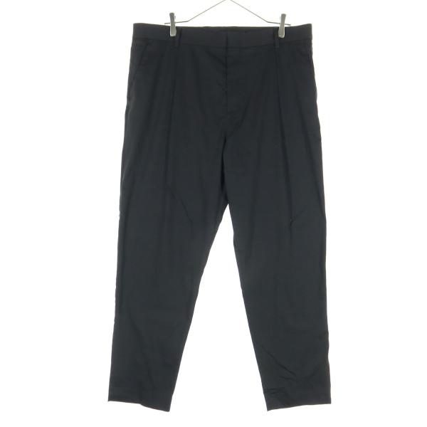 ZARA ザラ スラックスパンツ W44 ブラック メンズ 古着 中古
